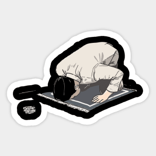 muslim sujud Sticker